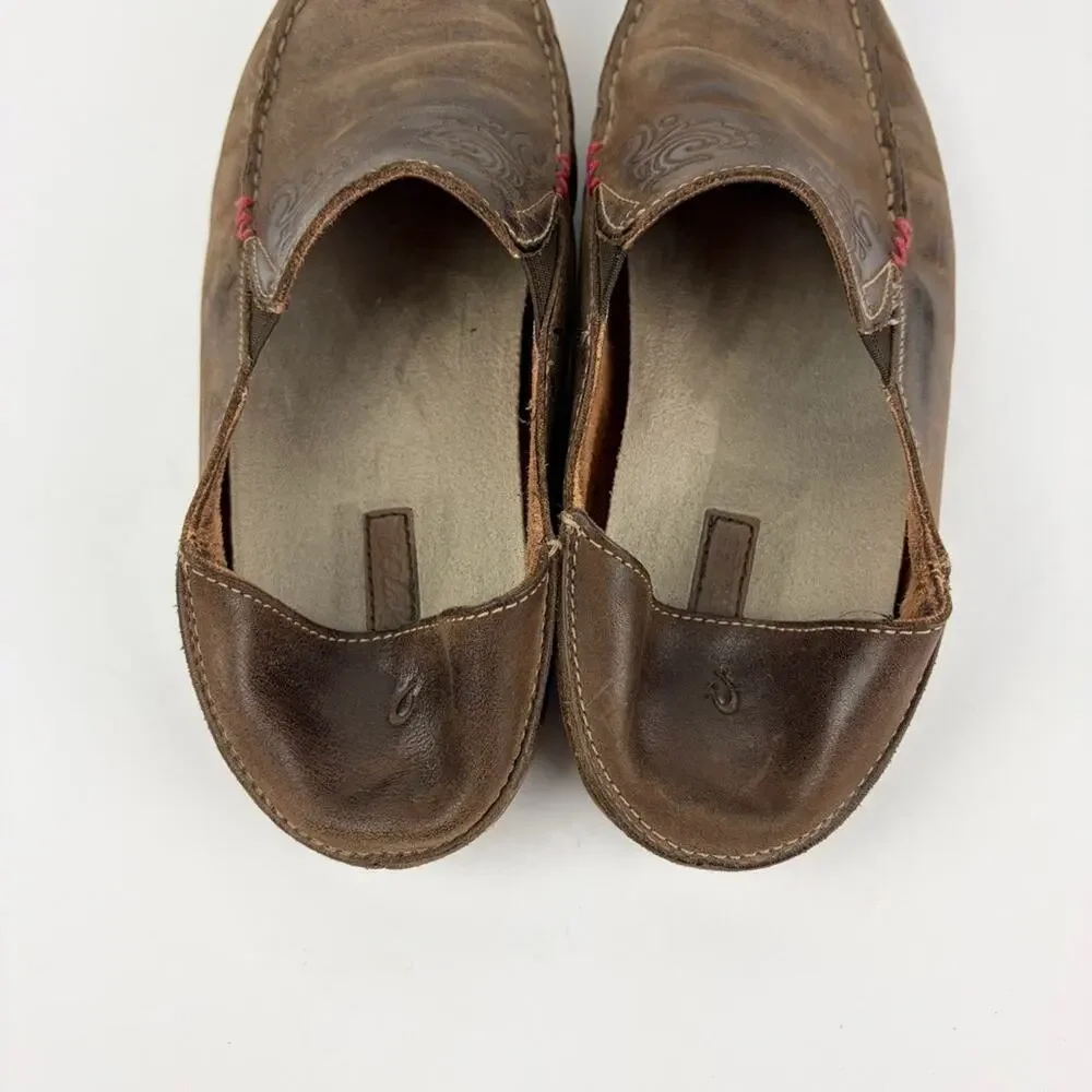 OluKai brown nubuck